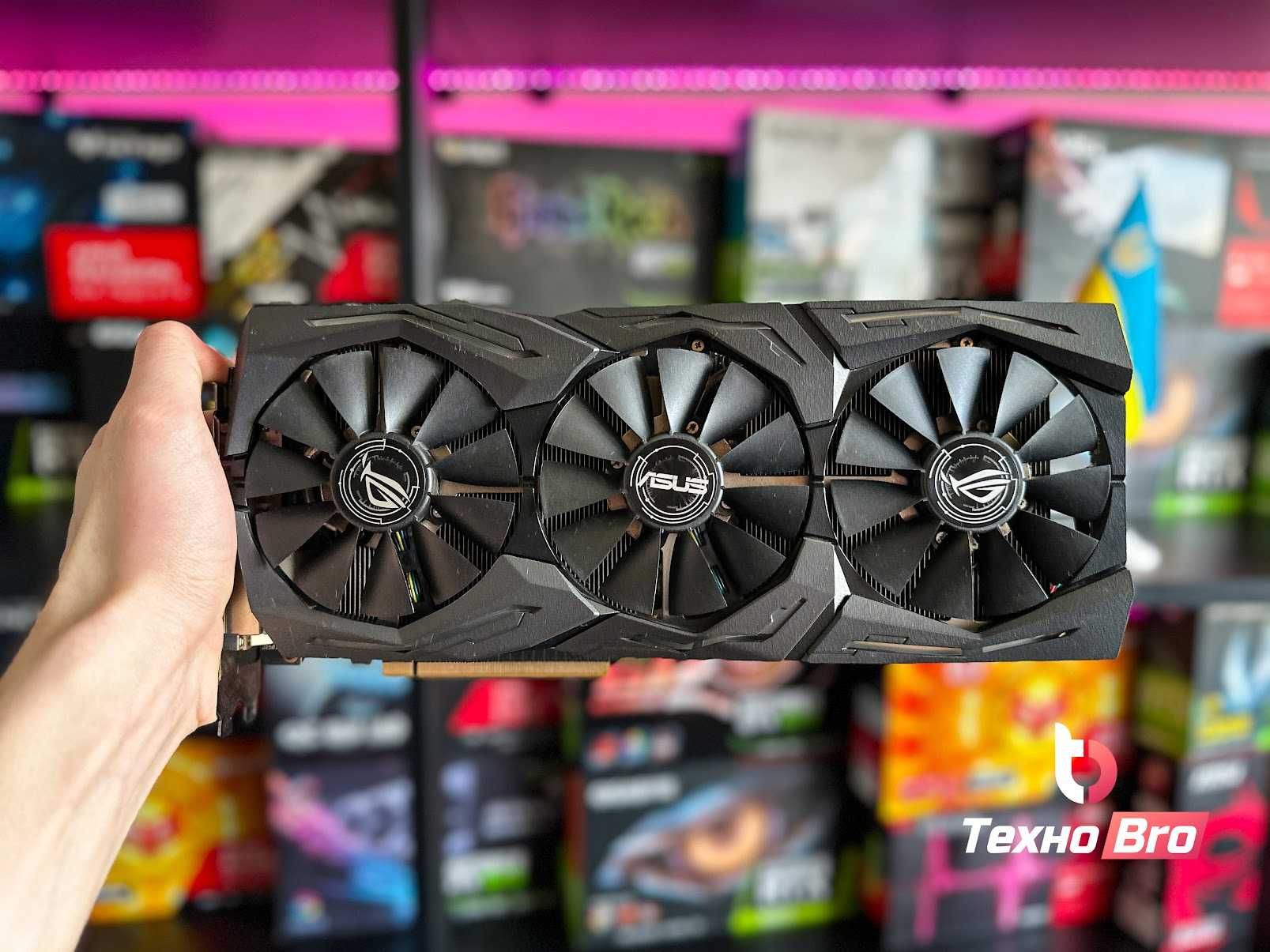 Гарантія! Asus ROG GTX 1060 6GB Ігрова відеокарта для пк ТехноБро