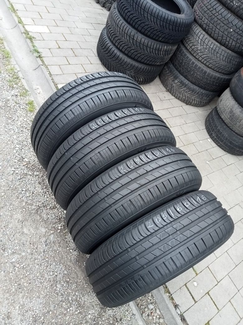 4x Opony Używane Letnie 205/60R16 Hancook