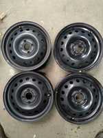 Felgi stalowe 4x100 NISSAN MICRA NOTE 15Cali ET50 5,5J 4szt, jak nowe