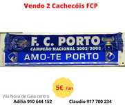 Vendo 2 cachecóis F.C. Porto