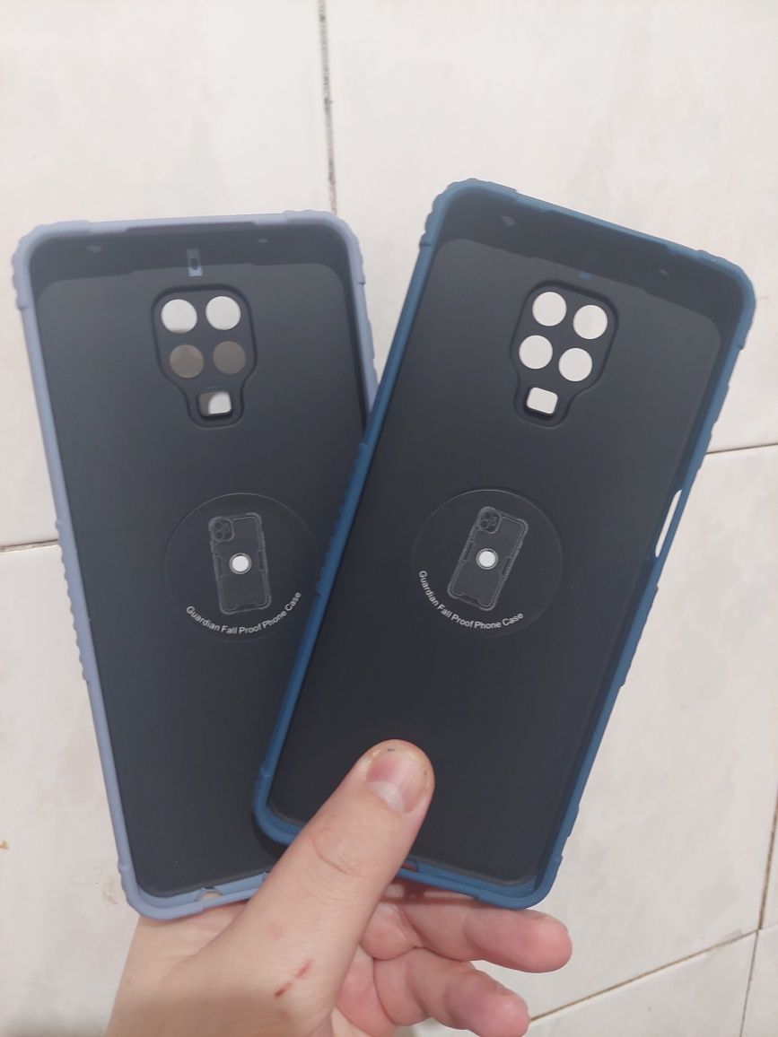 Защитный Чехол с кольцом подставкой, Xiaomi Redmi Note 9s Note 9 Pro