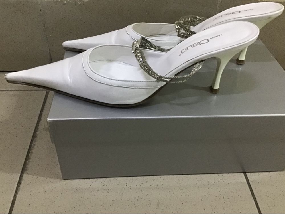 Туфлі жіночі білі 39 розмір, Італія