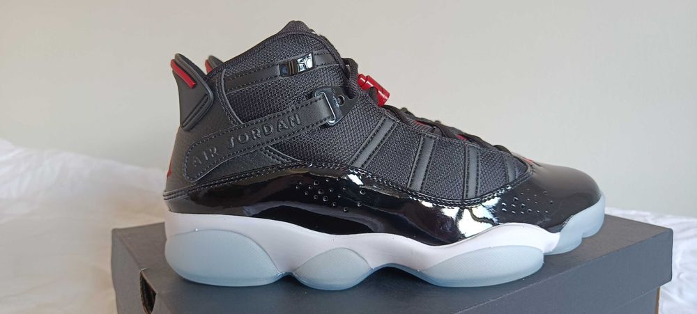 Nike Jordan 6 Rings Black/Gym Red/White 43 EUR *dowód zakupu*