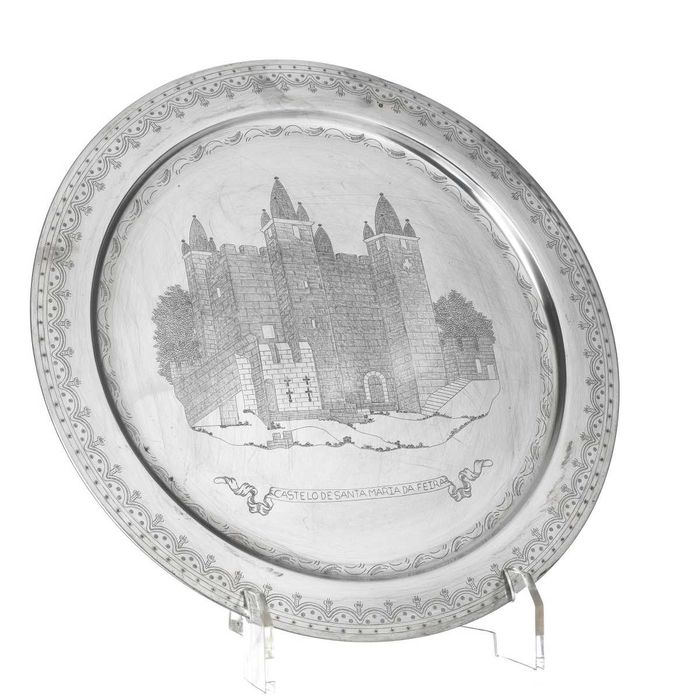 Belíssimo Serviço de Chá e Café em Prata Portuguesa