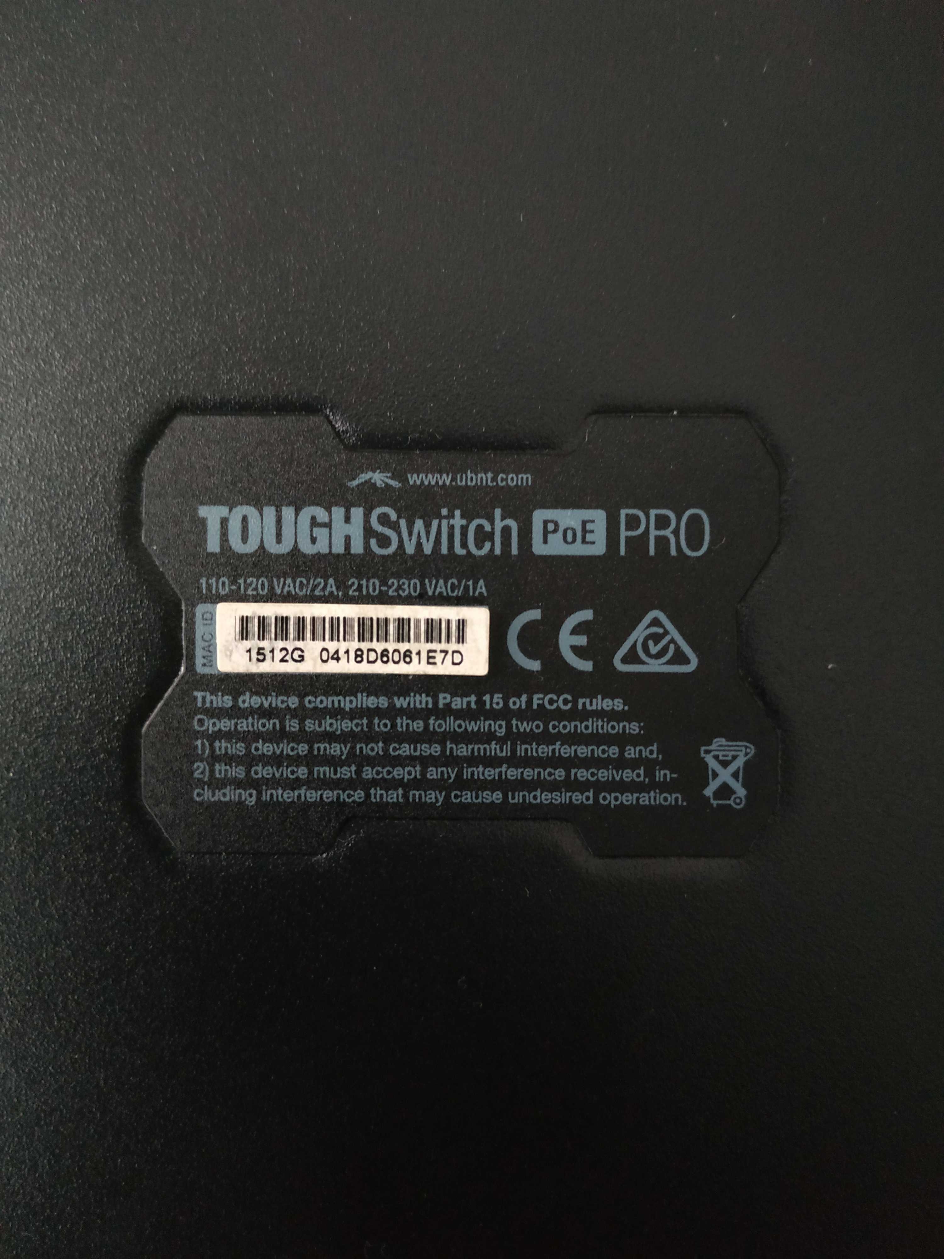 Ubiquiti Toughswitch Poe Pro 8 portas