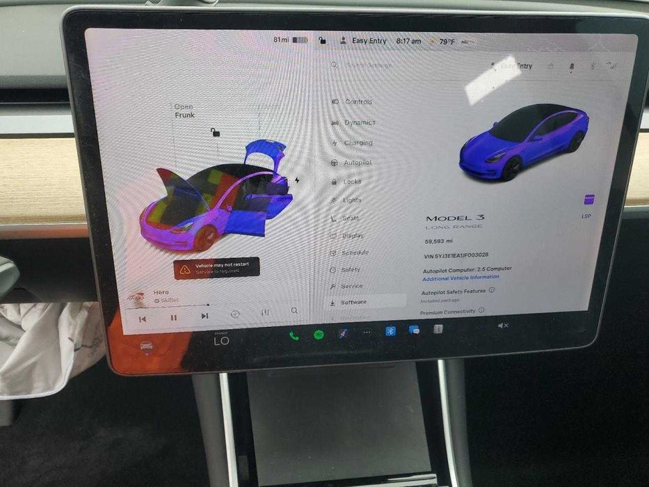 TESLA Model 3 LR RWD, 2018
