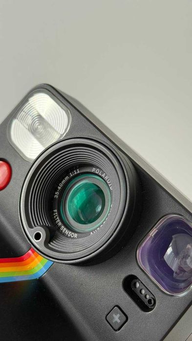 Набір камера Polaroid Now+ Black + сумка-чохол з додатковими фільтрами