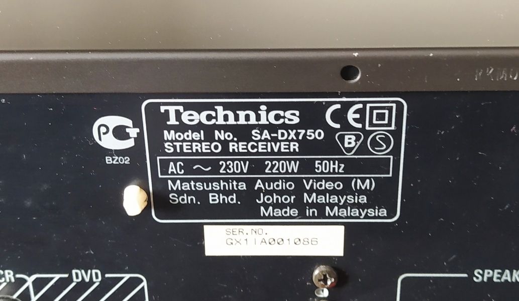 Amplituner Technics SA-DX750