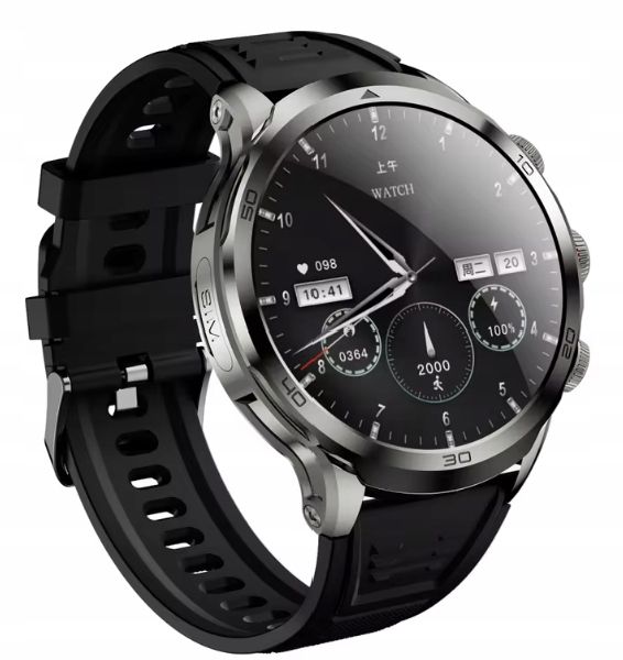 Smartwatch Hk19 Smart Watch 4G: Kamera 360°, Amoled I  Karta Sim