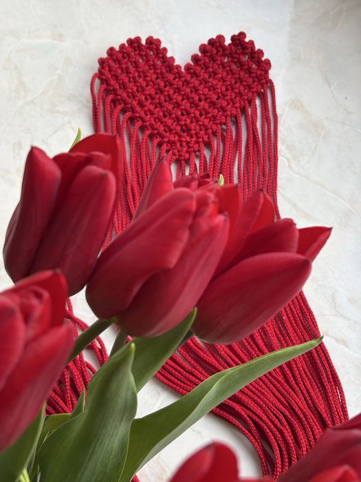 Брошка       макраме