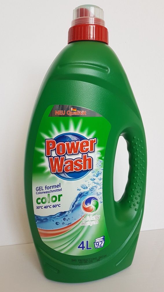 Żel do prania Power Wash 4l. Różne rodzaje.