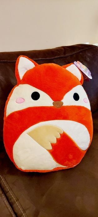 Przytuliś duży 40 cm miękki pluszak lisek fox