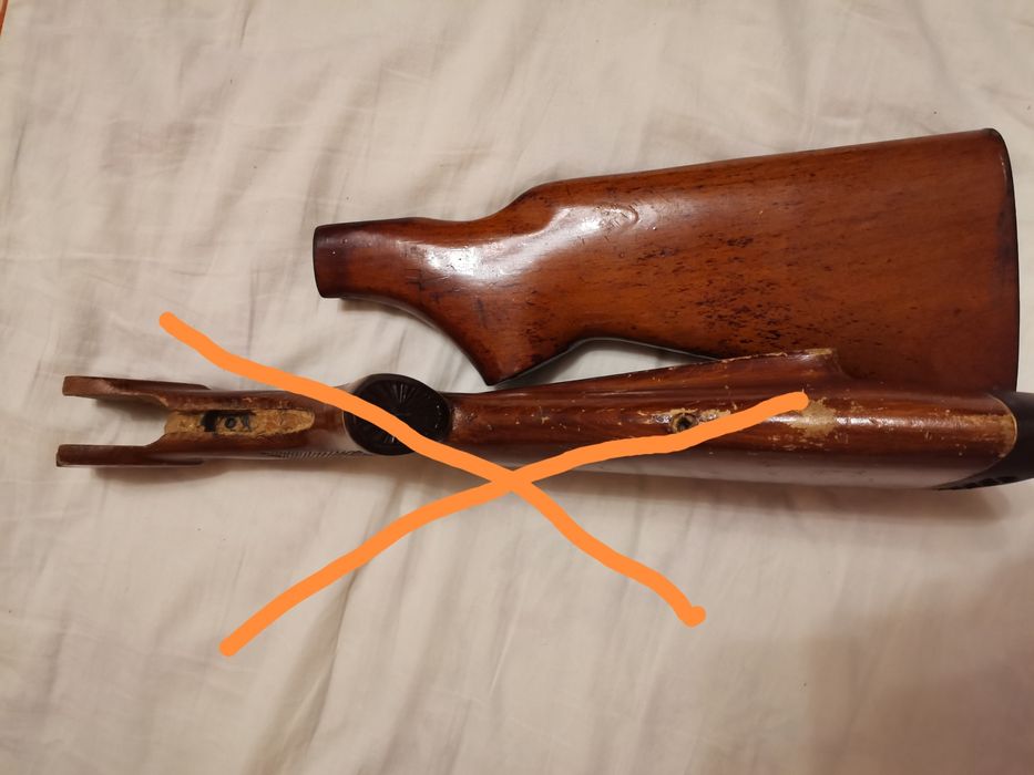 Приклад на одноствольну рушницю