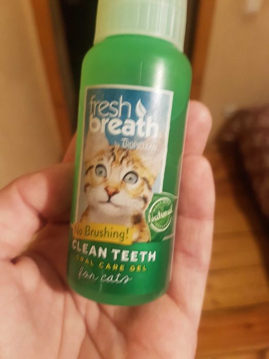 Гель для чищення зубів для котів