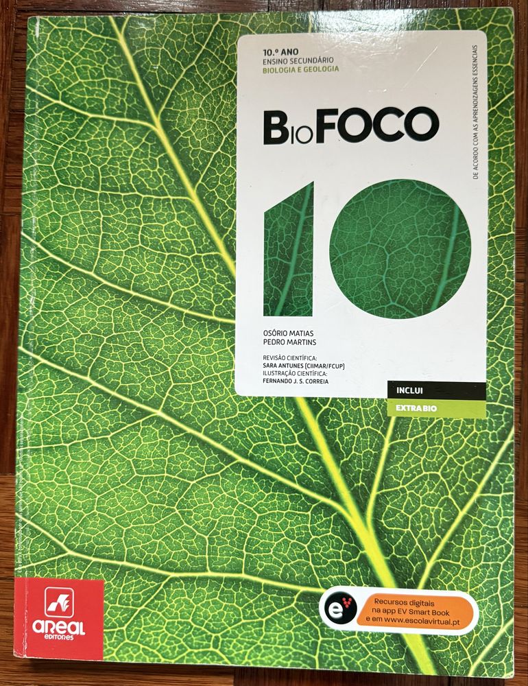Manuais de BioFoco e GeoFoco+ caderno de atividades- 10 ano