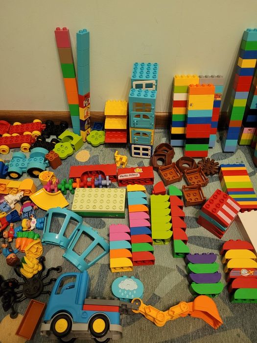 Klocki lego duplo duży zestaw + GRATIS