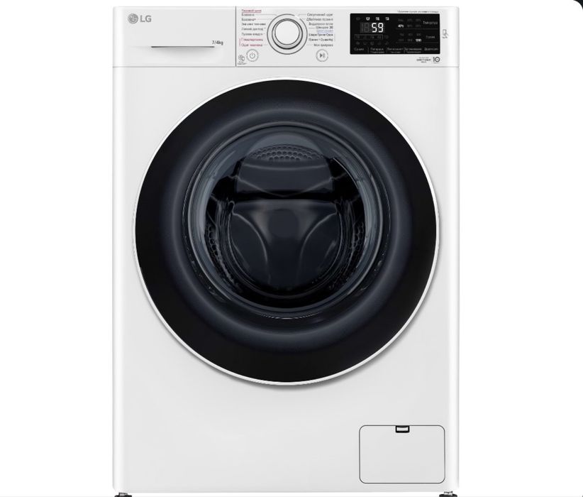 Прально-сушильна машина LG F2J6HG0W