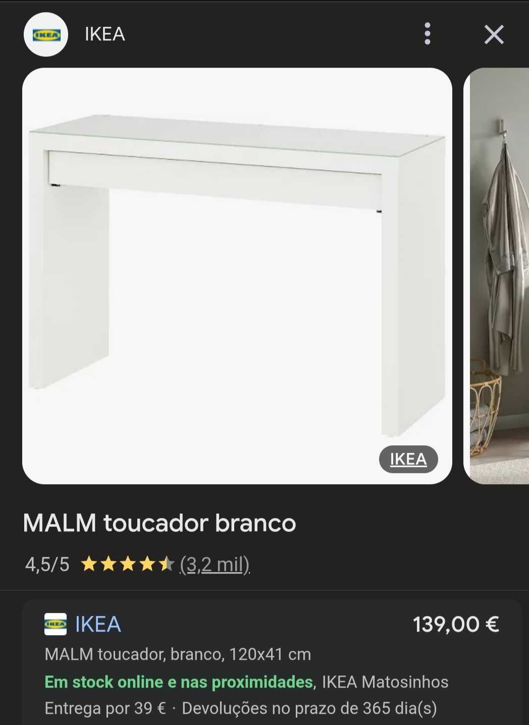 Toucador MALM IKEA
