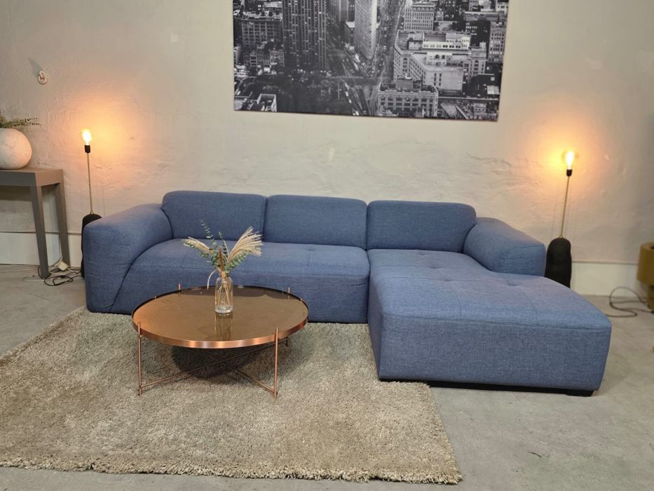 Narożnik jeansowy 285x180 | Transport GRATIS