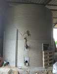 Silos do zboża blacha falista ocynk