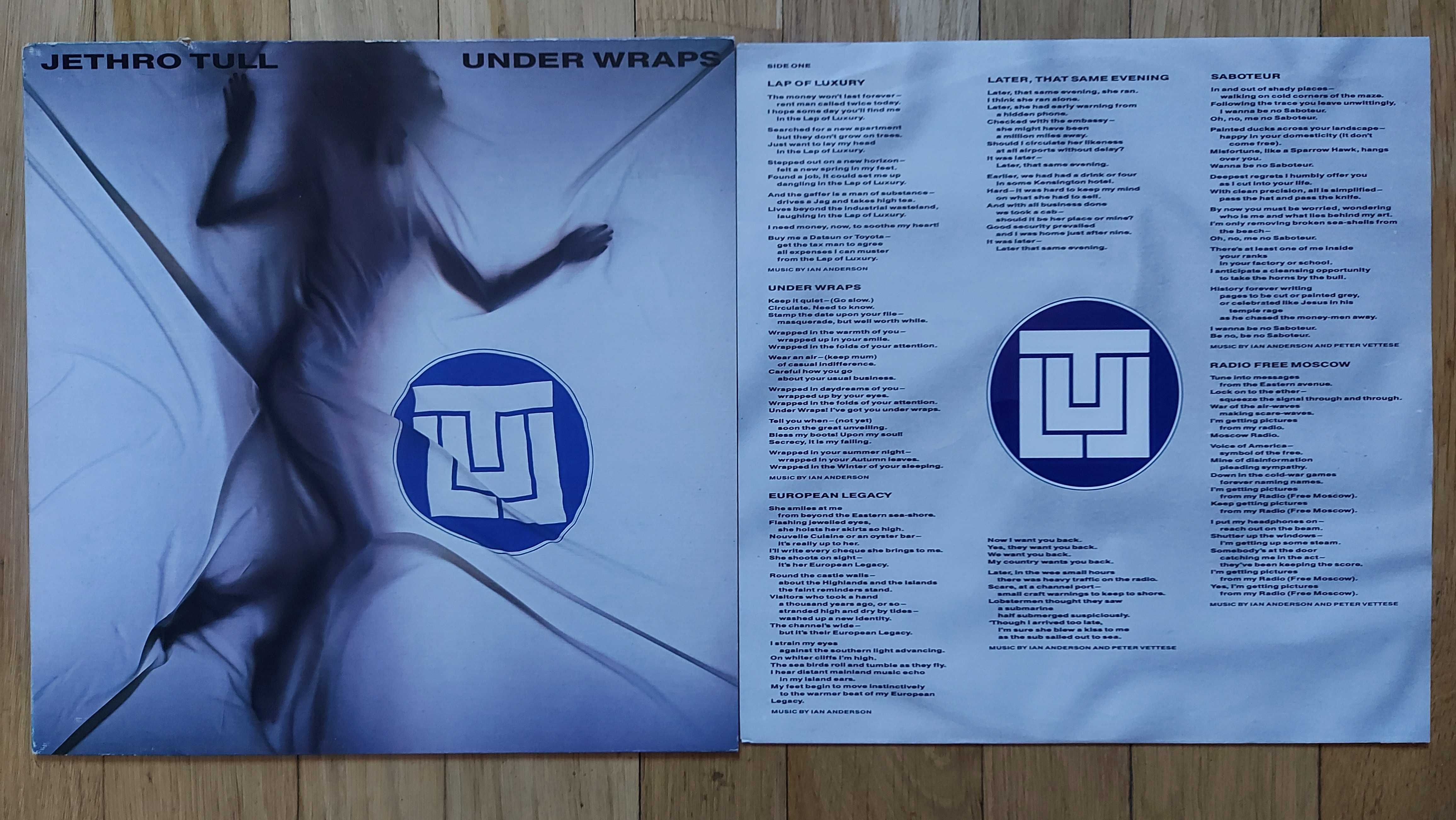 Jethro Tull  Under Wraps  1984  UK  (EX+/VG+)