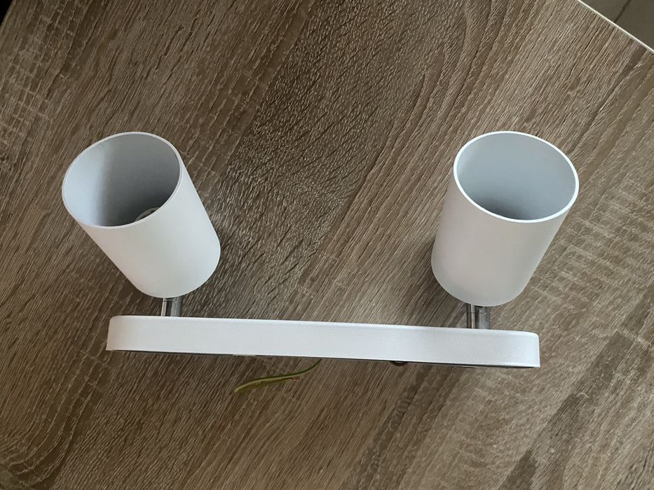 Kinkiet scienny dwużarowkowy led