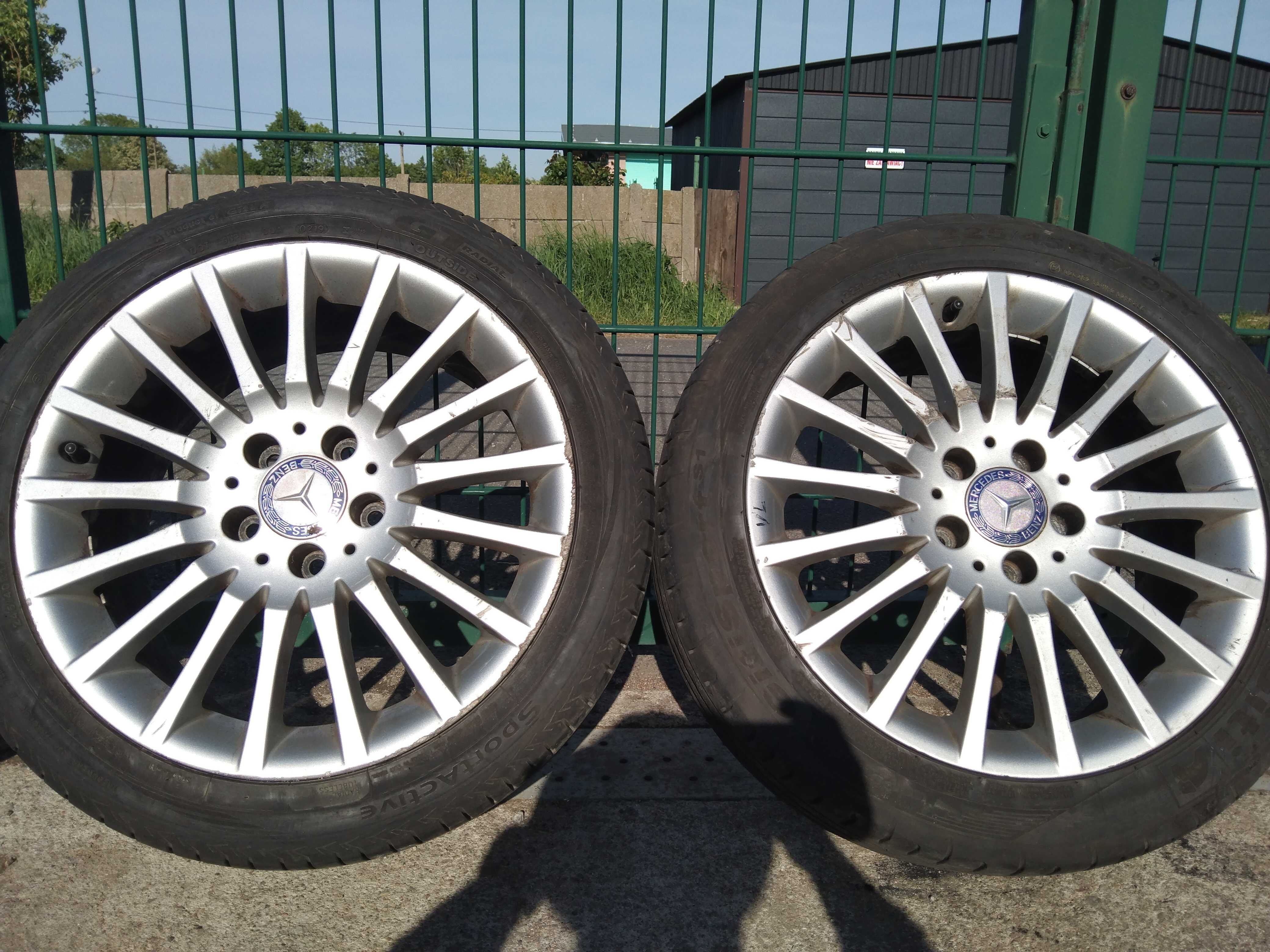 Felgi aluminiowe koła Mercedes 17 cali A204401