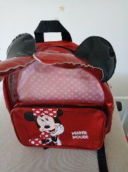 Mochila criança da Minnie . Disney