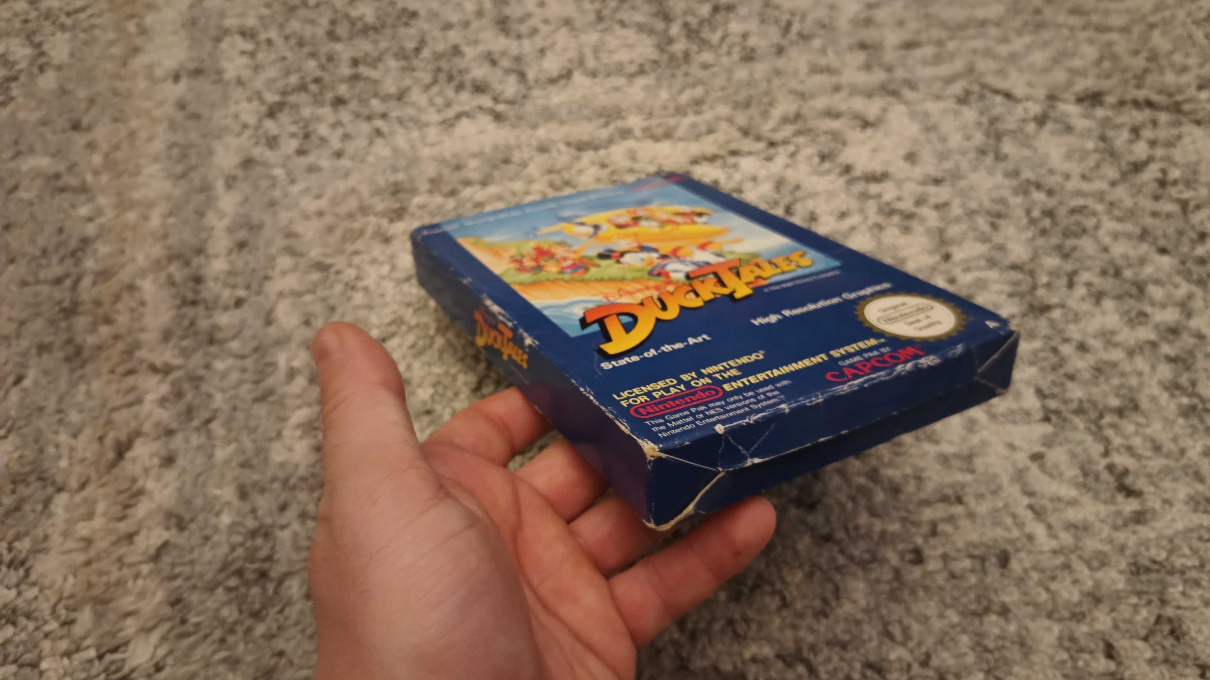 Duck Tales NES komplet Box instrukcje protektor