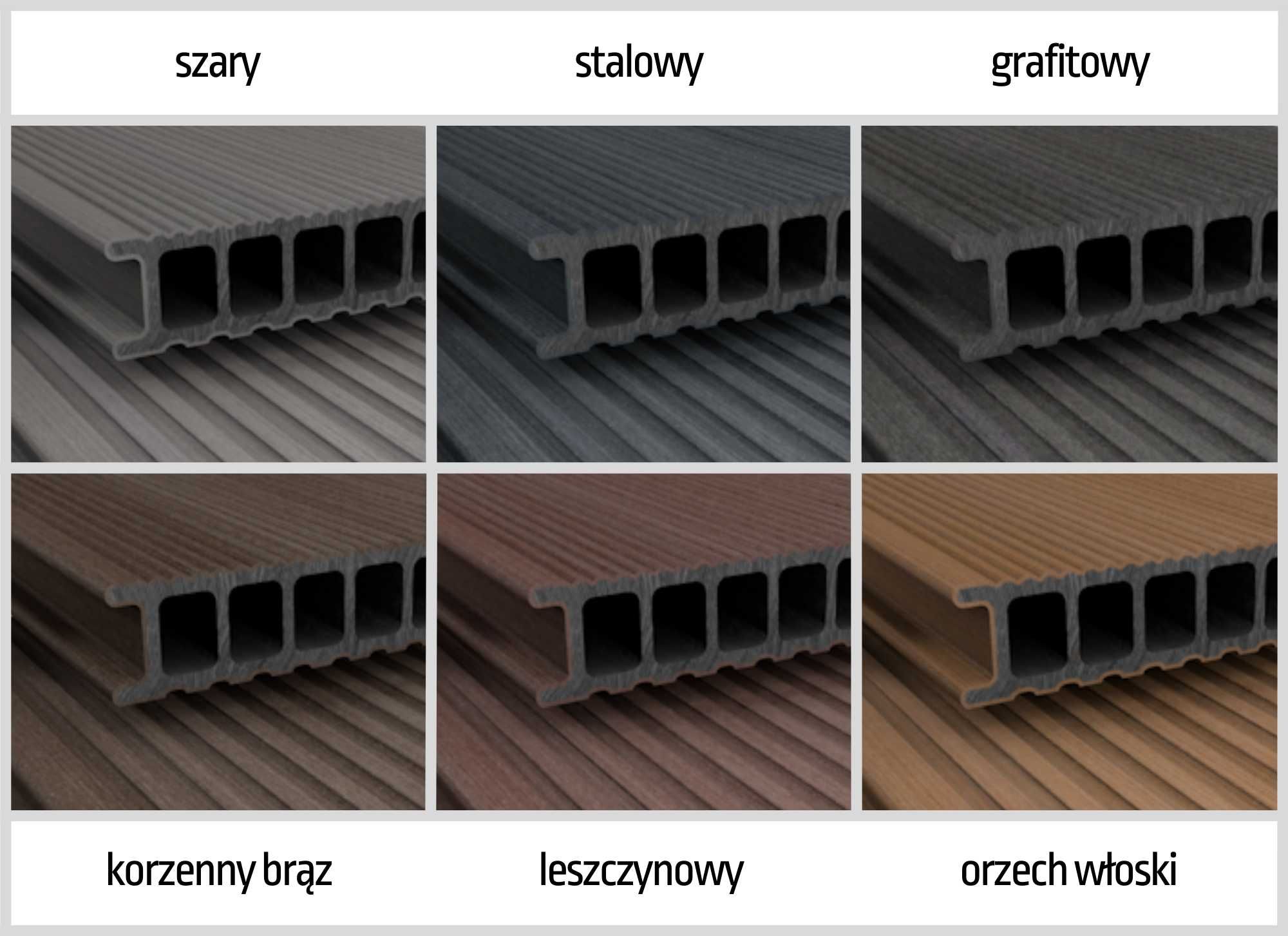 TWINSON ESSENTIAL TERRACE deska kompozytowa tarasowa PVC balkon schody