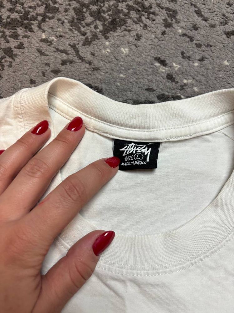 Футболка Stussy mushrooms 8 ball Sk8