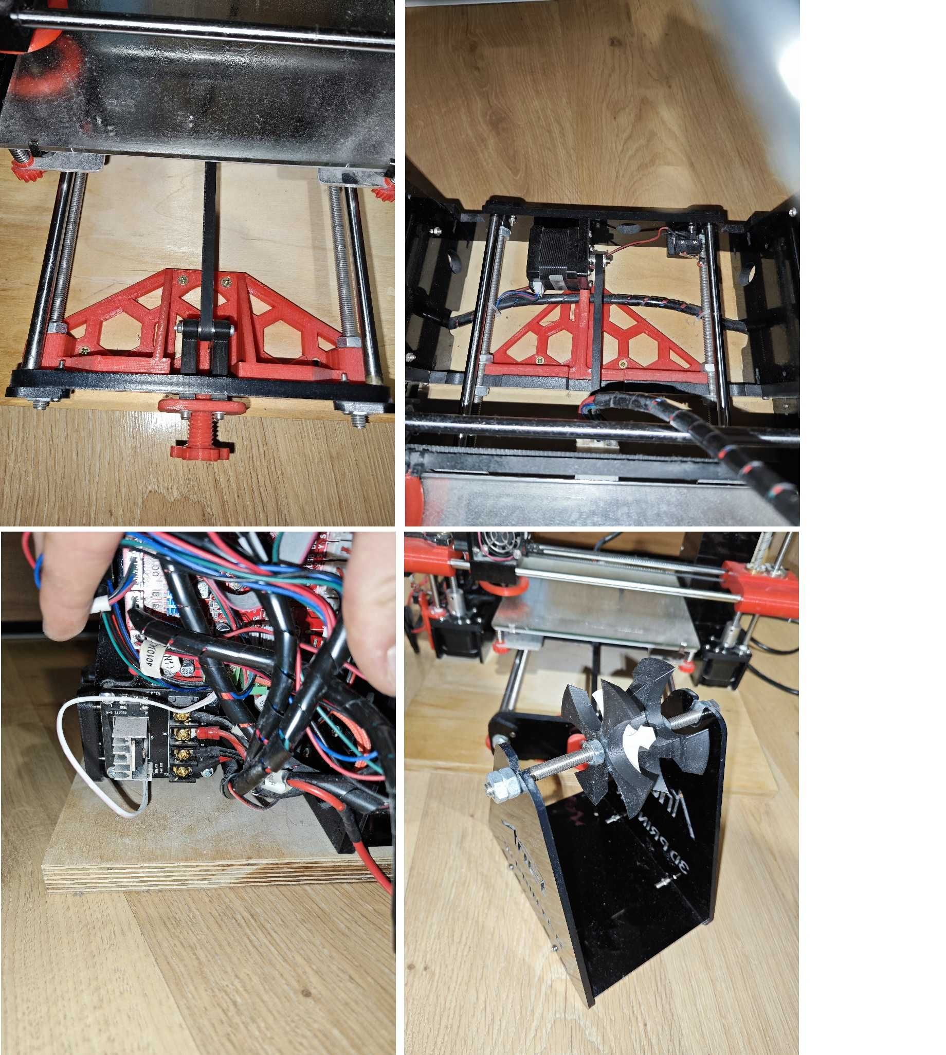 Drukarka 3D Anet A6 A8 + części mosfet marlin dysze szklany stół