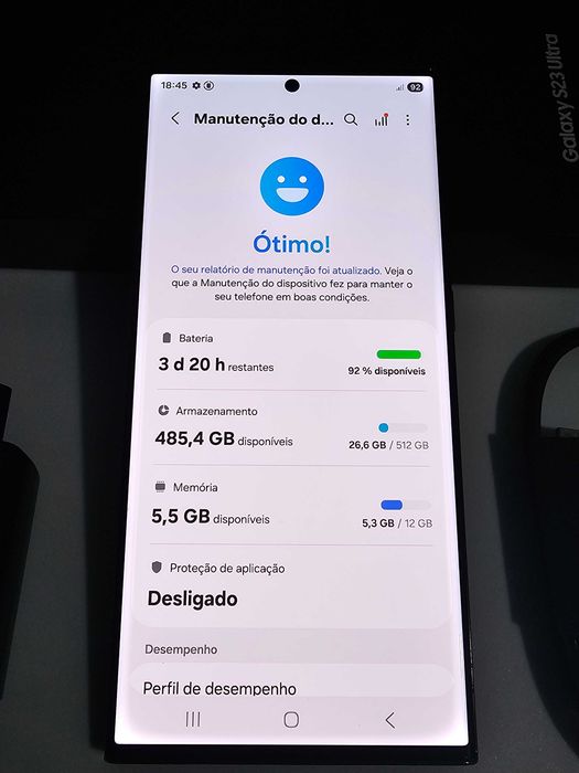 Samsung S23 Ultra 512gb. Muito bom.
