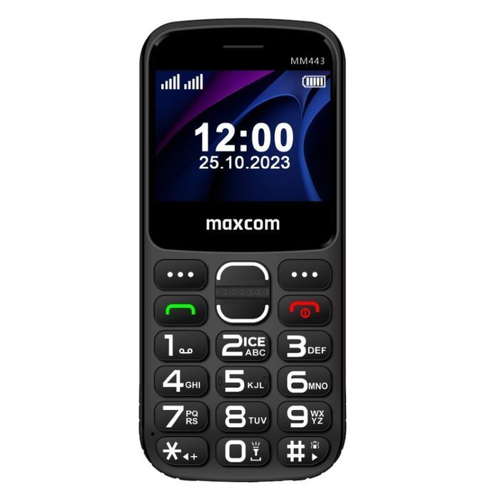 Telefon - Maxcom Mm 443 4G Czarny
