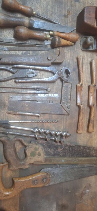 Stare narzędzia angielskie