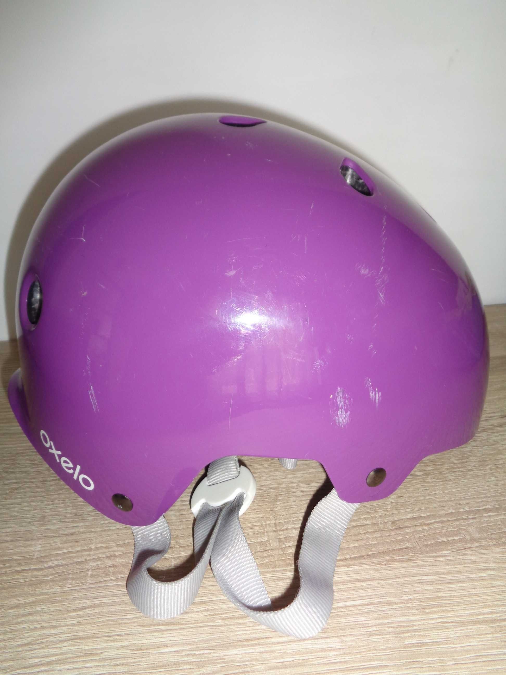 Kask na rolki, deskorolkę hulajnogę Oxelo r. 55-58