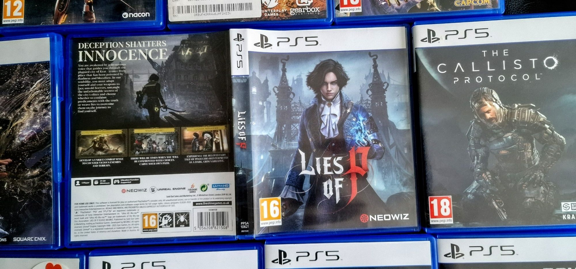 Gra Lies of P Playstation PS5 wersja PL RPG oceny 9/10 zamiana