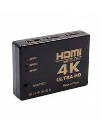 HDMI Switch 3 in 1 Out 4K Ultra HD