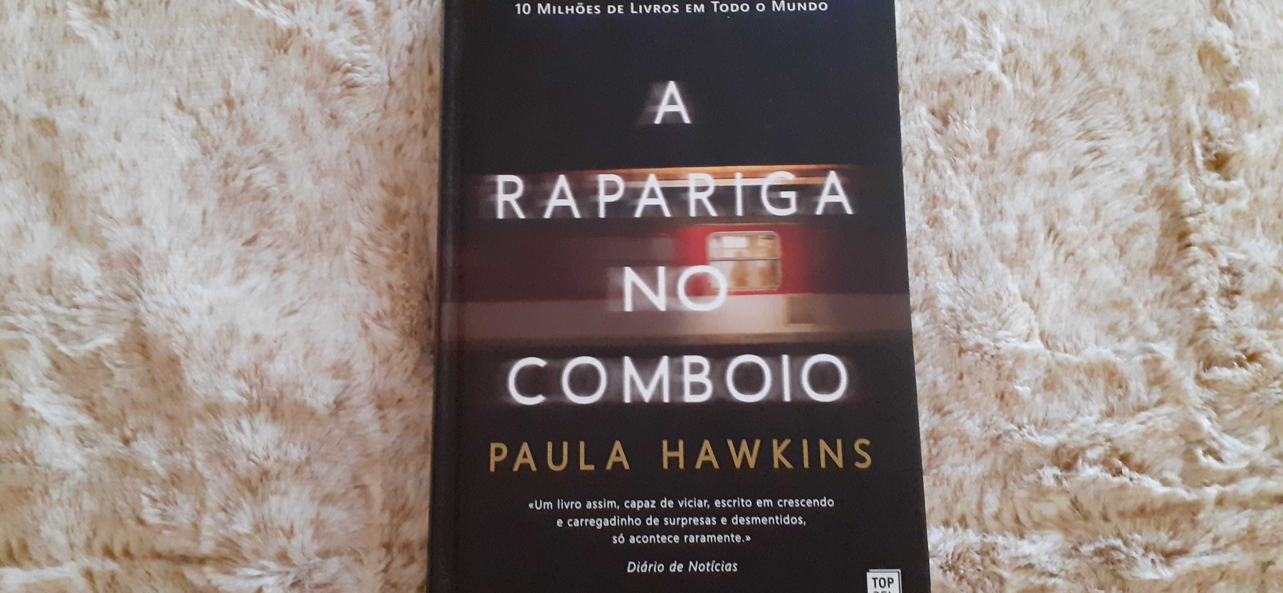 Livro "A rapariga no comboio" Edição Comemorativa