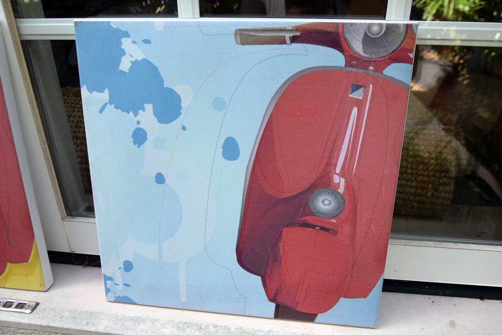 Quadros Telas de Vespa Piaggio