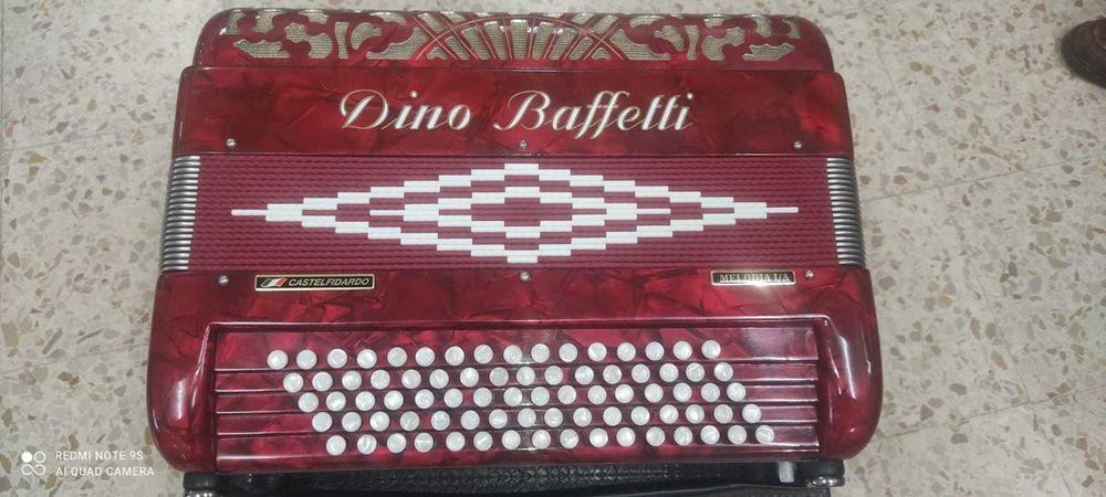 Acordeão Dino Baffetti 2ªvoz seminovo