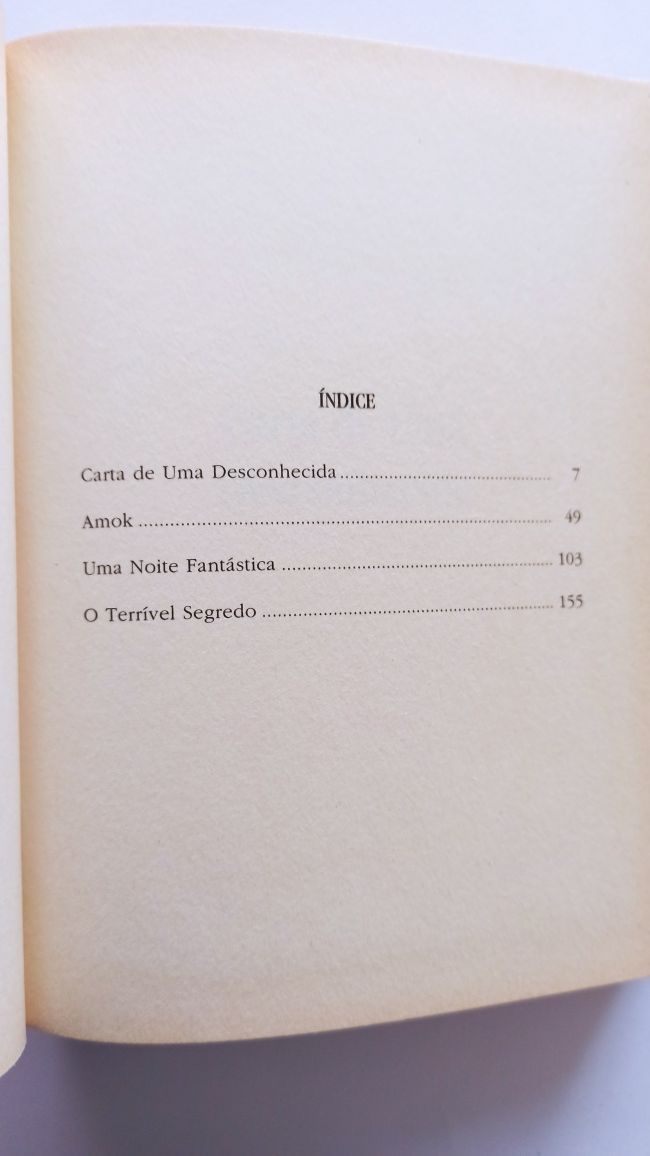 Contos - Stephan Zweig