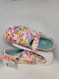 Утеплені крокси classic lined tie dye clog 206341-83B оригінал