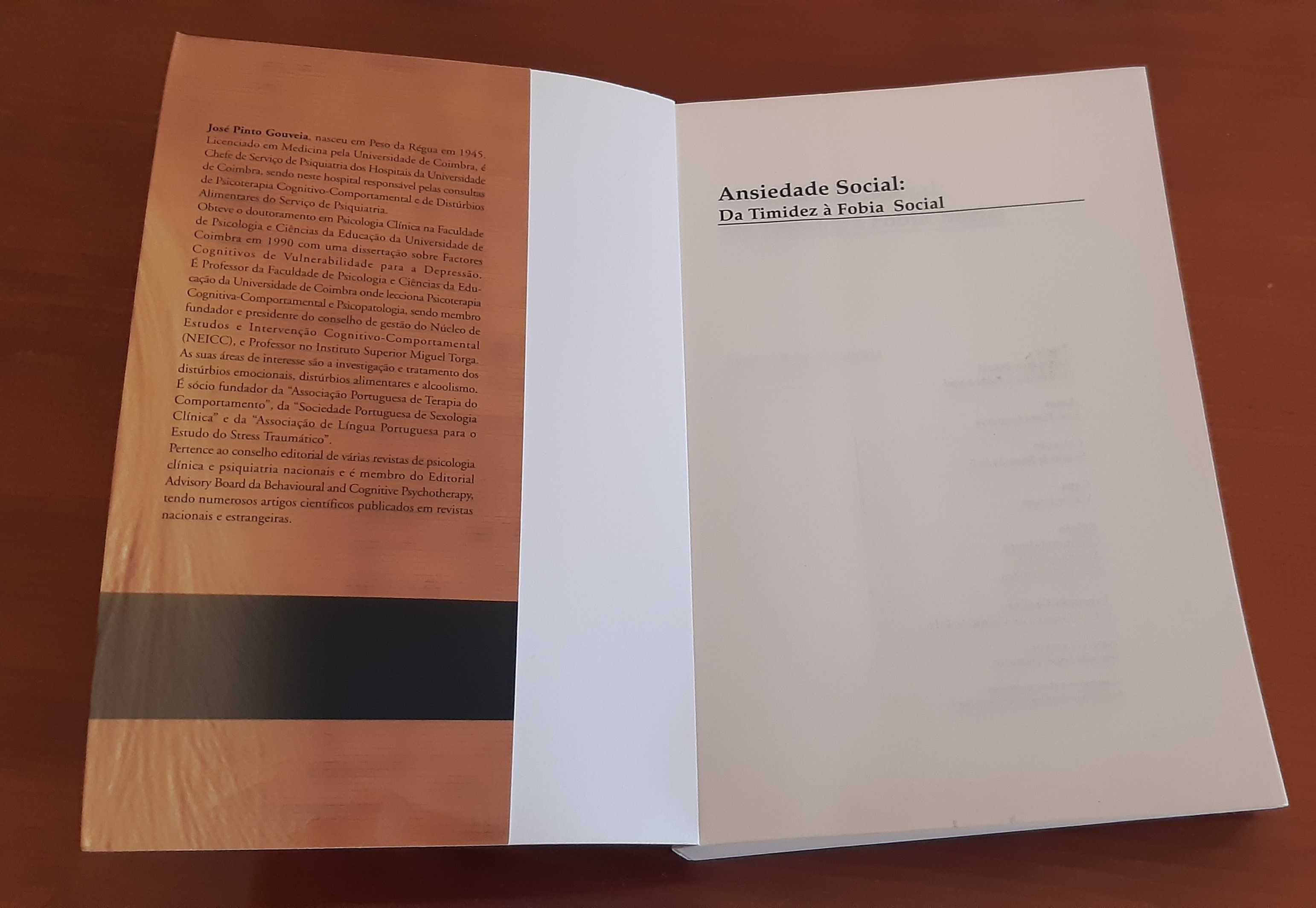 Livro Ansiedade Social: da timidez à fobia social