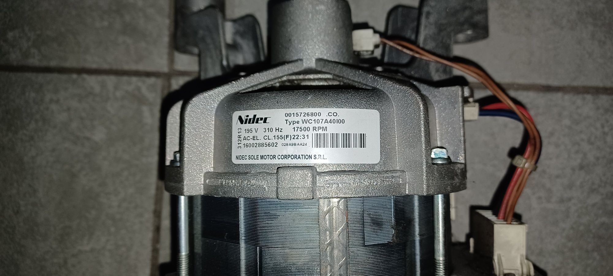 Motor maquina lavar indesit