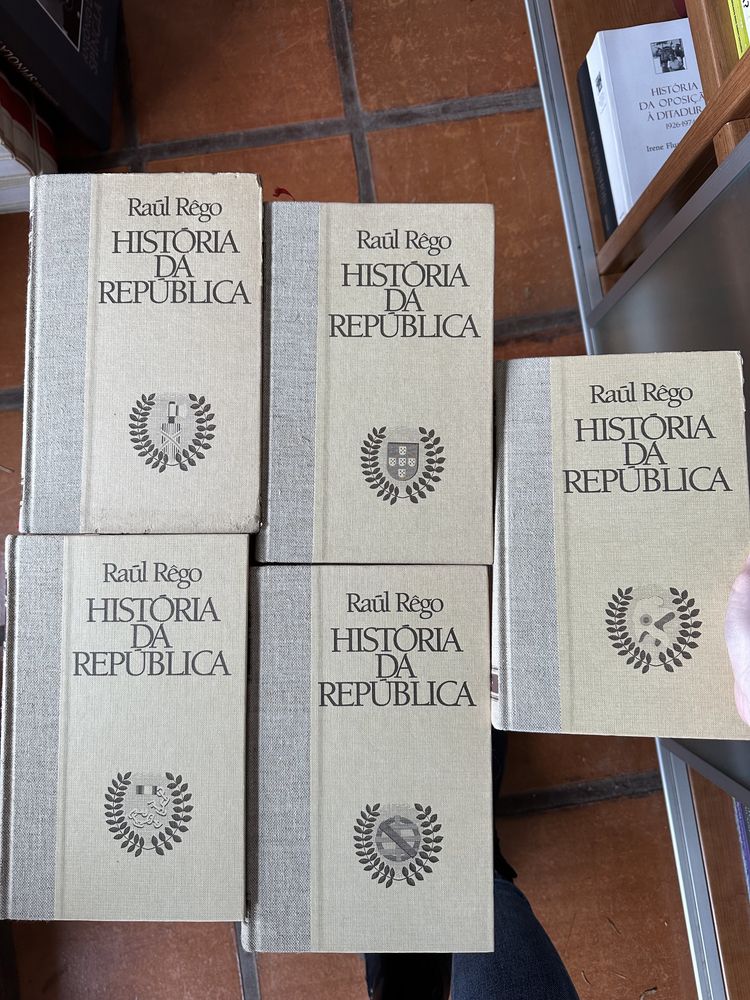 coleção livros de Raul Rêgo - História da República