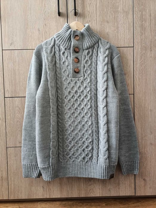 sweter wełniany męski