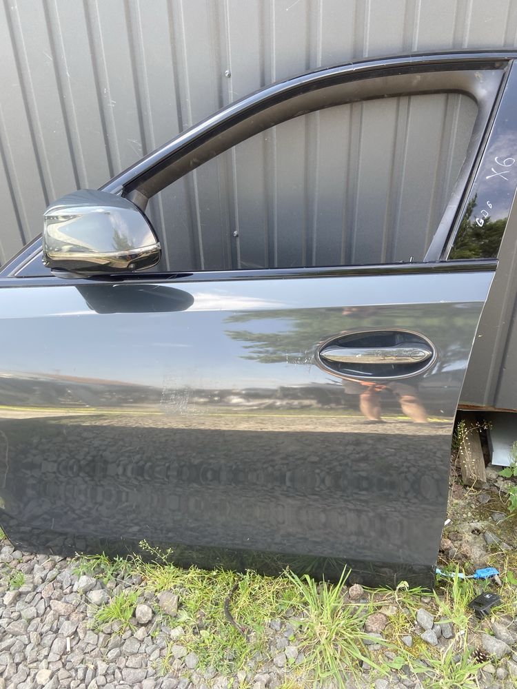 Дверка двері ліві bmw g06 x6 дверь г06 х6 ручка молдинг слкло накладка