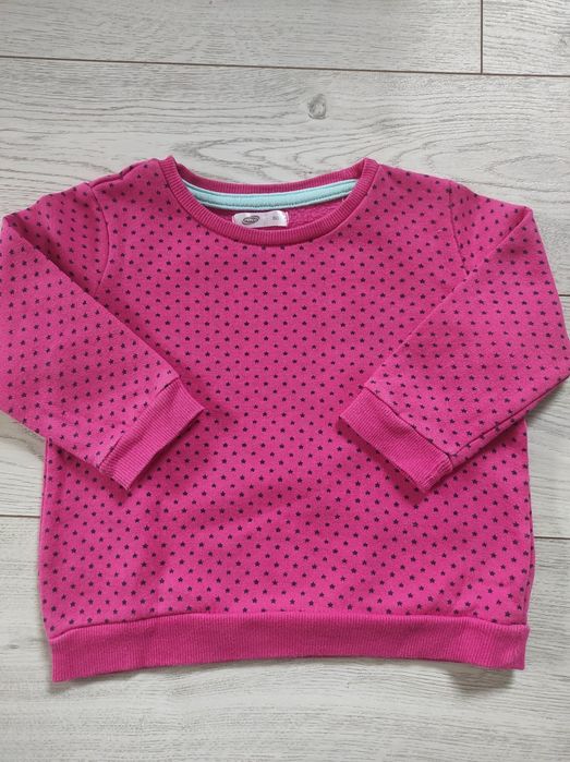 Bluza dziewczęca rozmiar 80 Pepco gwiazdki