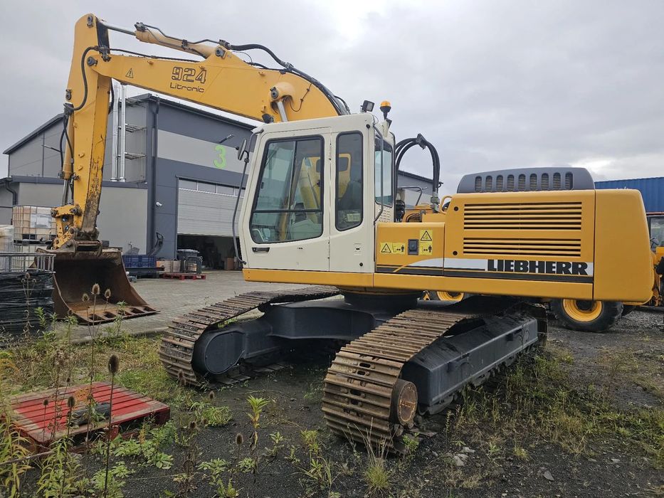 Liebherr R924 B HDSL  Liebherr R924B Litronic HDSL C. Smarowanie, SWA48 Klima Szybkozlacze